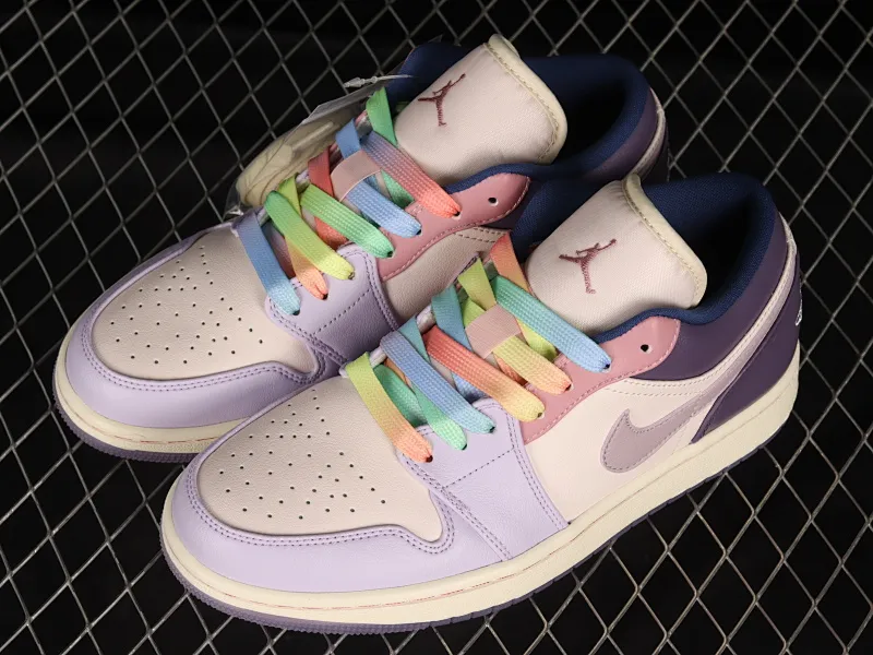 All categories Air Jordan Jordan series basketball shoes Air Jordan 1 Low Air Jordan 1 Low AJ1 Joe 1 pink and purple egg DZ2768-651